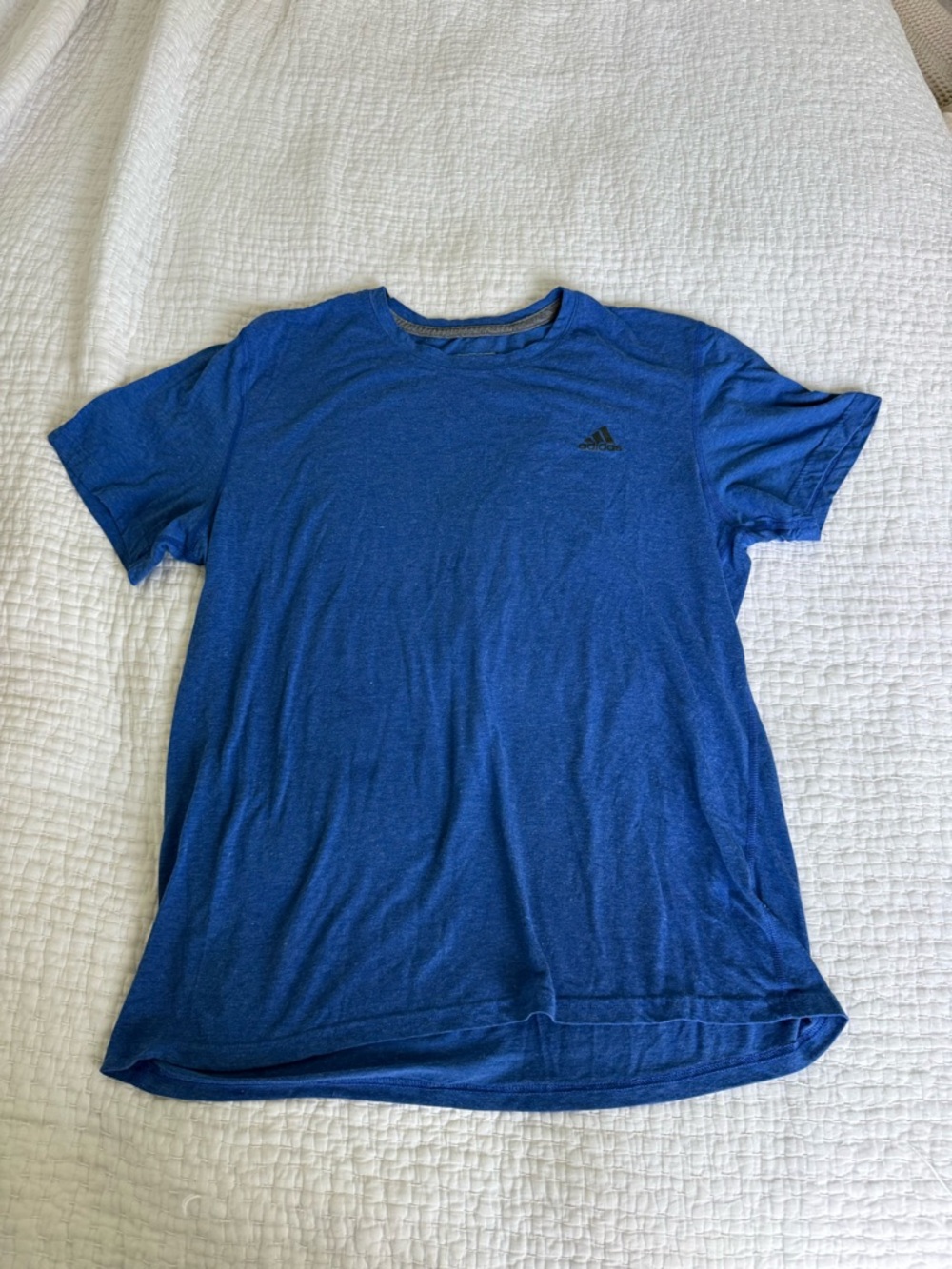 adidas Men’s Royal Blue Short-Sleeve Training Tee